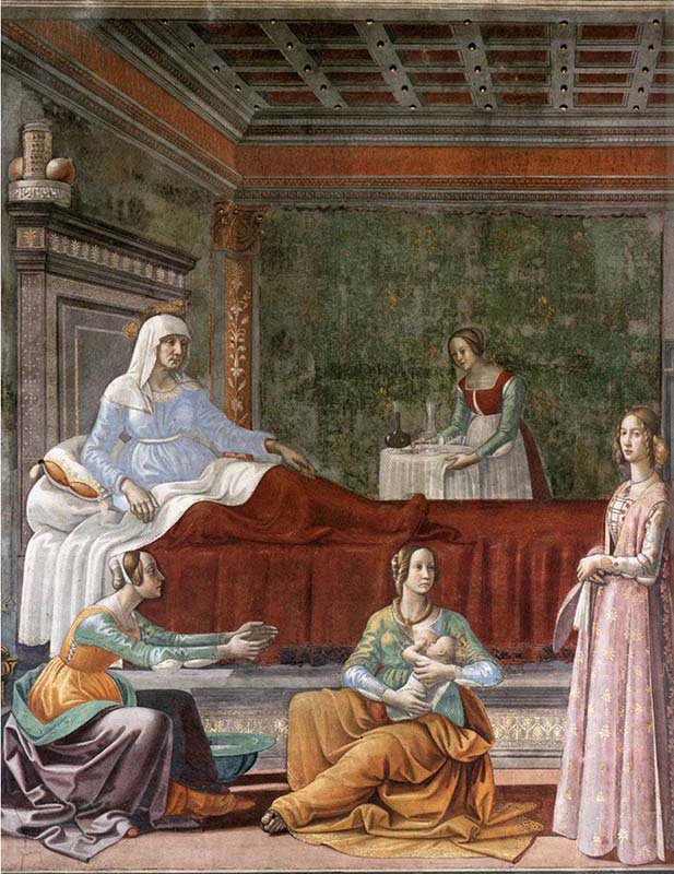 Birth of Saint John the Baptist Detail